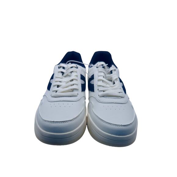 TRETORN Men White Blue Dennis Athletic Tennis Sneaker Shoes size 10 NEW IN BOX - Picture 1 of 6